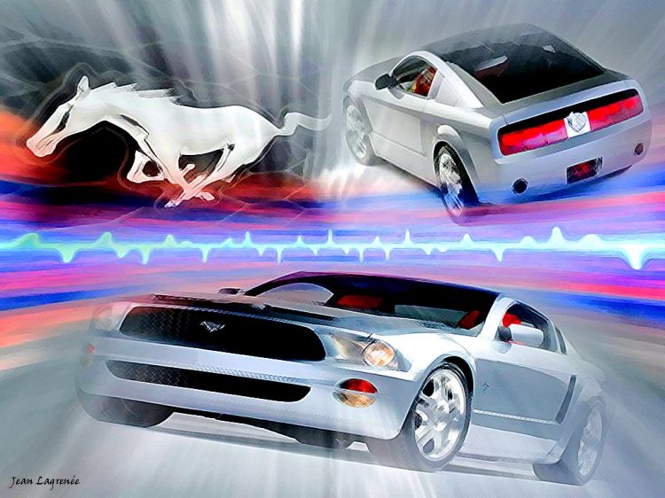 Fonds d'cran Voitures Ford Mustang GT