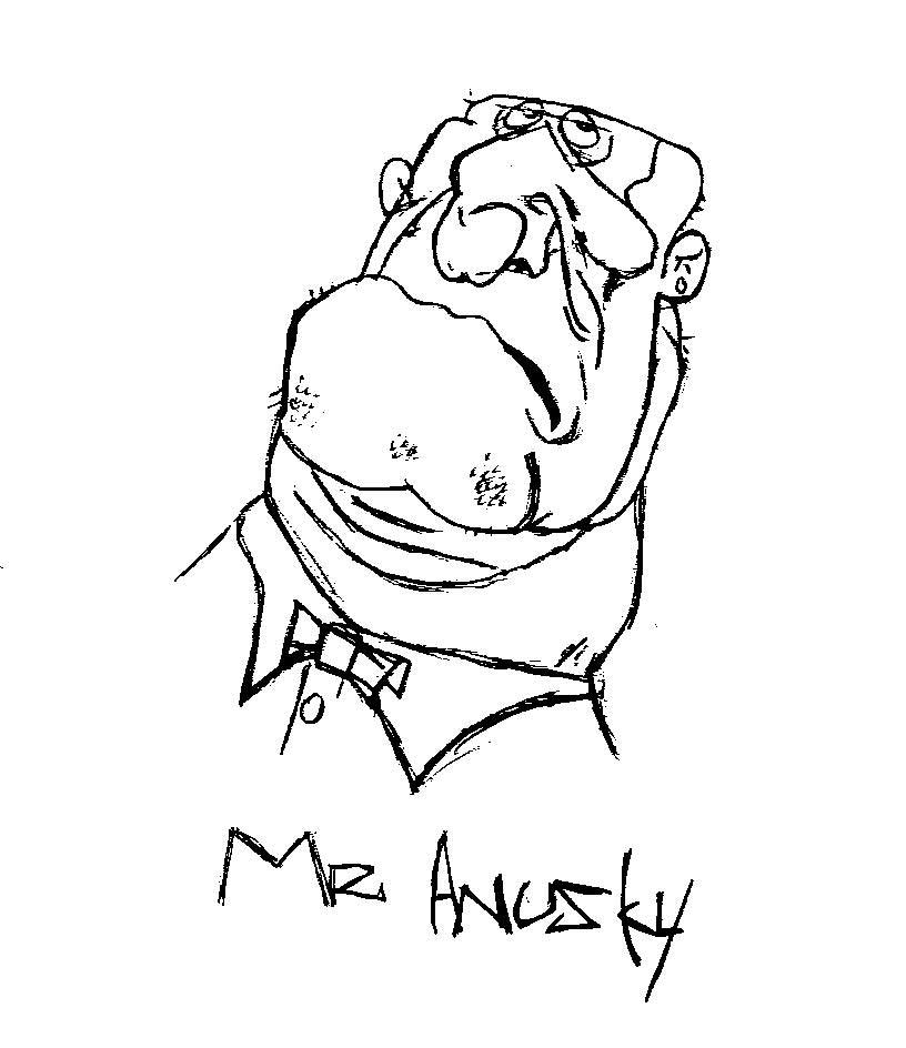 Wallpapers Art - Pencil Comics - Characters mr anusky