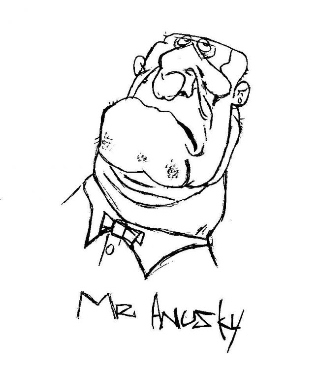 Wallpapers Art - Pencil Comics - Characters mr anusky