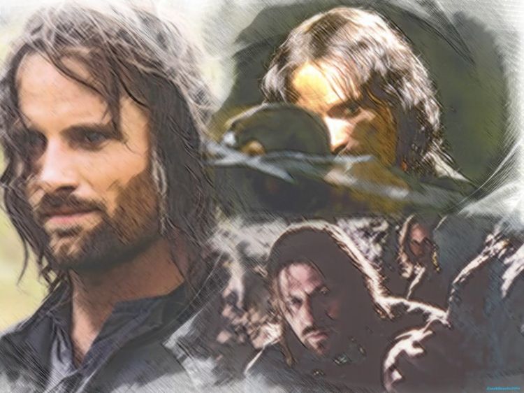 Wallpapers Movies The Lord of the Rings: The Return of the King aragorn, le roi du gondor