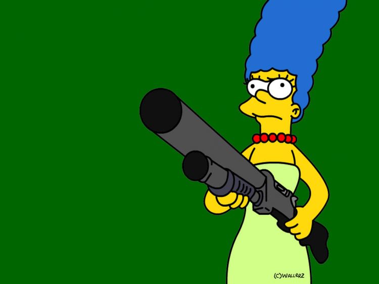 Wallpapers Cartoons The Simpsons Margy