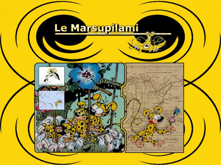 Wallpapers Cartoons Marsupilami Le Marsupilami & Co