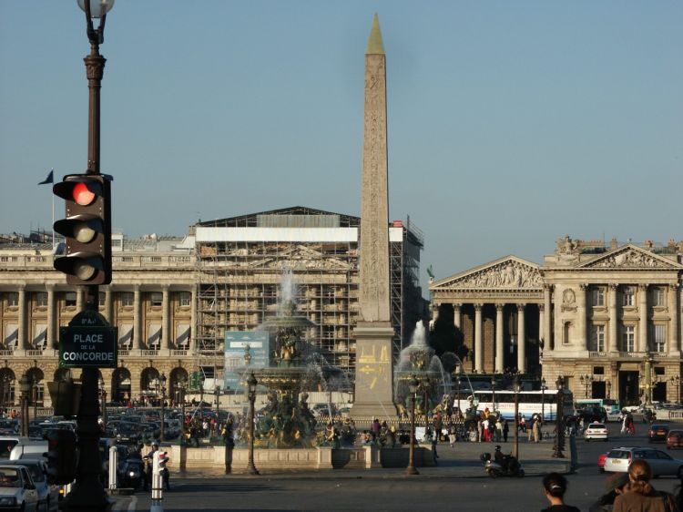 Wallpapers Trips : Europ France > Ile-de-France > Paris Place de la Concorde jour