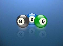 Wallpapers Digital Art Boules de billard