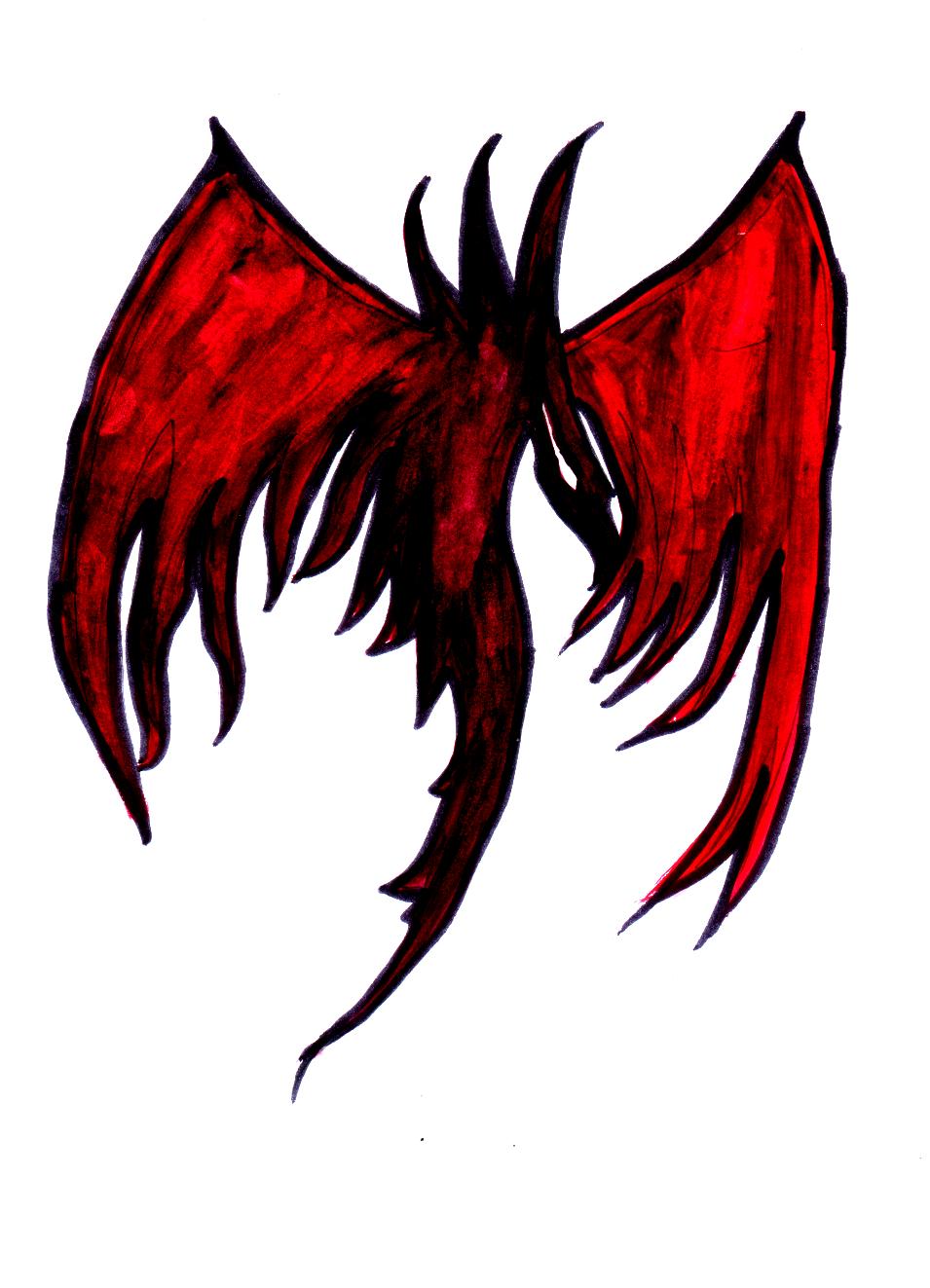 Fonds d'cran Art - Crayon Fantasy - Dragons le dragon rouge !