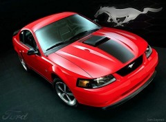 Wallpapers Cars Mustang Mach1  2003