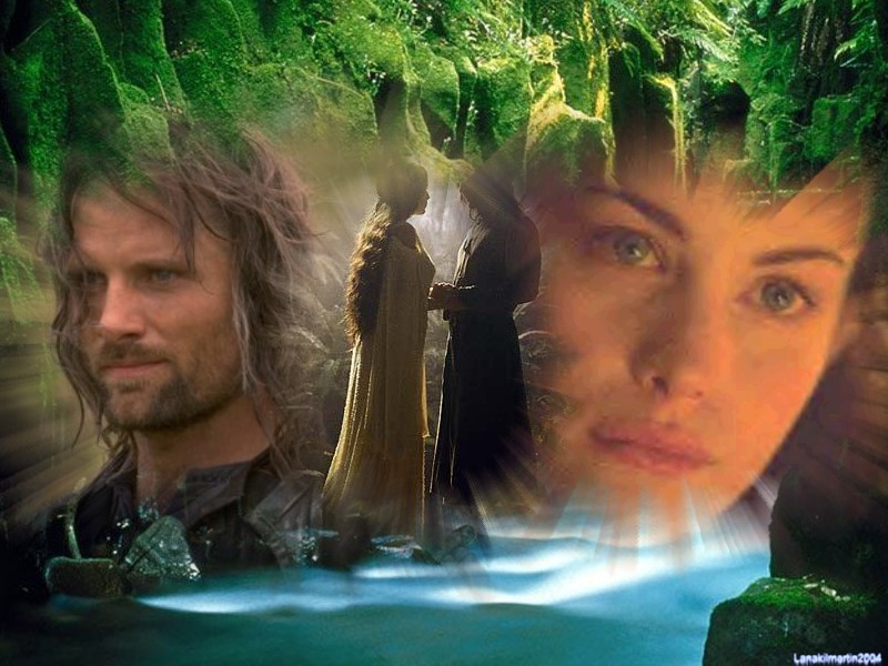 Wallpapers Movies The Lord of the Rings: The Return of the King une couple elfique!