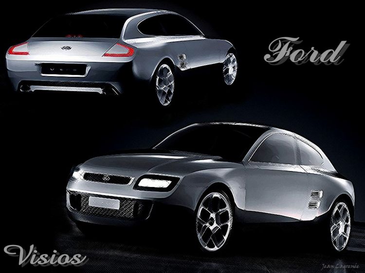 Fonds d'cran Voitures Ford Visios Concept 2003