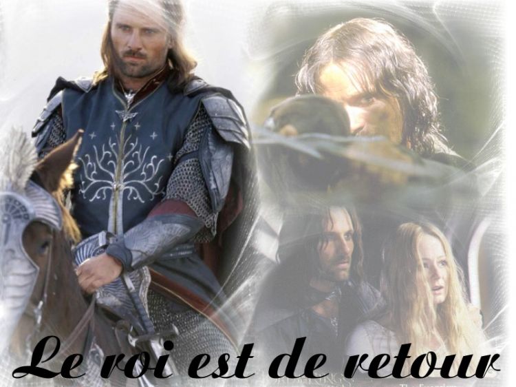 Fonds d'cran Cinma Le Seigneur des Anneaux : le Retour du Roi le roi est de retour!