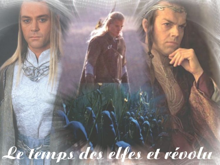 Fonds d'cran Cinma Le Seigneur des Anneaux : le Retour du Roi Le temps des elfes est rvolu!