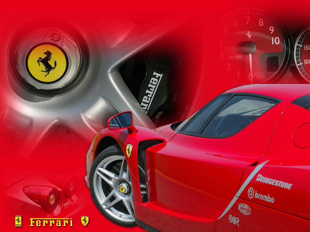 Wallpapers Cars Ferrari Team Ferrari Enzo 'Cybersonic'