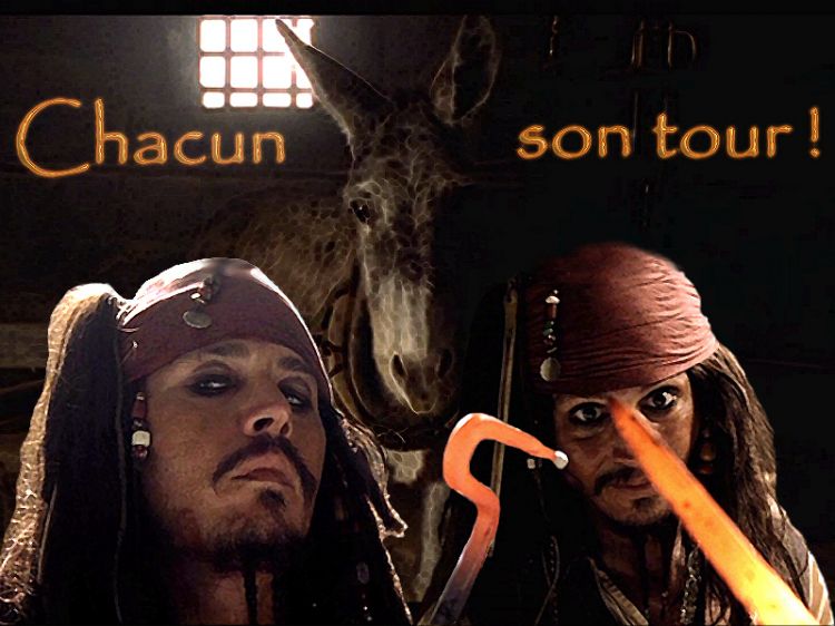 Fonds d'cran Cinma Pirates des Carabes, la Maldiction du Black Pearl Chacun son tour !