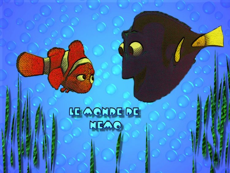 Wallpapers Cartoons Finding Nemo Le monde de Nmo