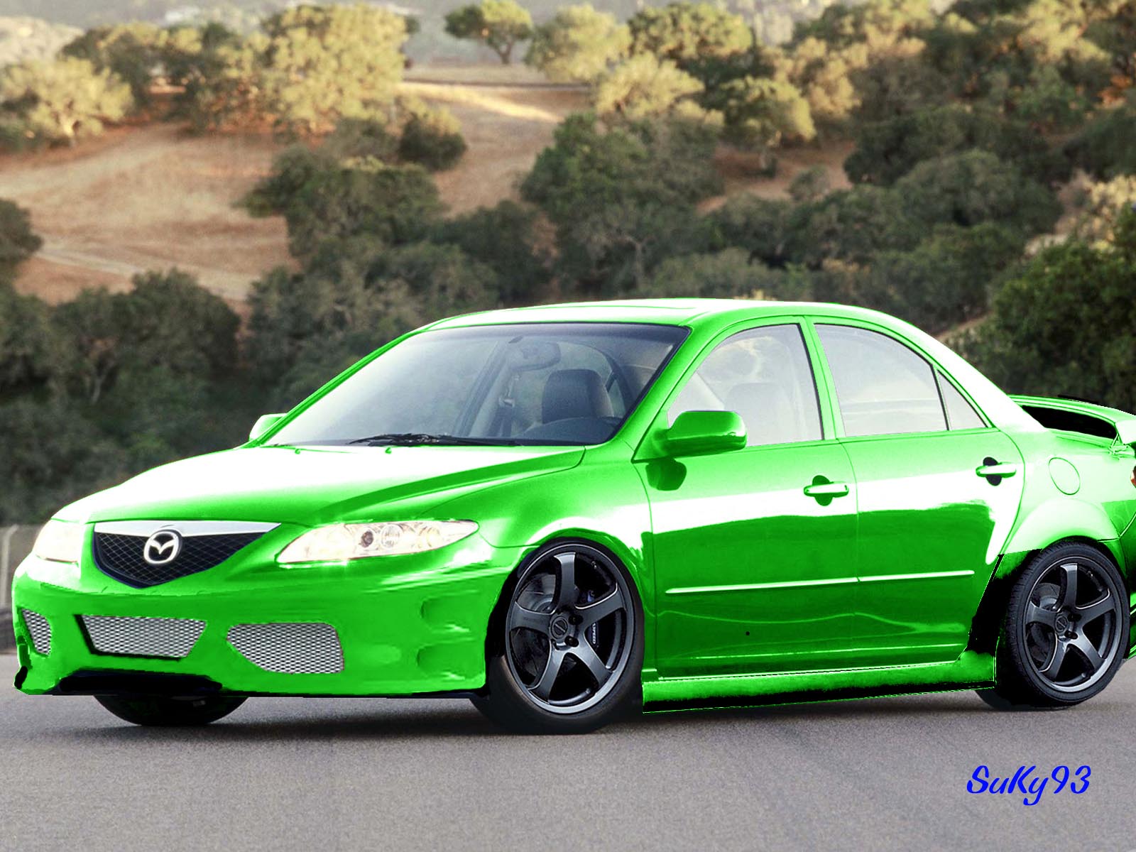 Wallpapers Cars Tuning Mazda 6