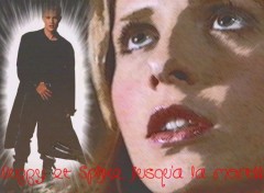 Wallpapers TV Soaps buffy et spike4