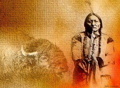 Fonds d'cran Art - Numrique Sitting Bull
