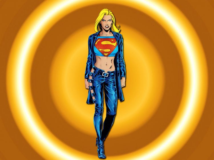 Fonds d'cran Comics et BDs Superman supergirl