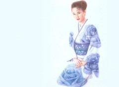 Wallpapers Digital Art beautiful asian