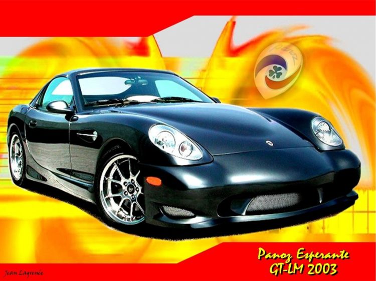 Wallpapers Cars Panoz Panoz Esperante GT-LM 2003