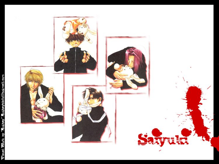 Fonds d'cran Manga Saiyuki Ruthay Saiyuki 02