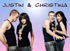 Wallpapers Music Christina Aguilera et Justin Timberlake