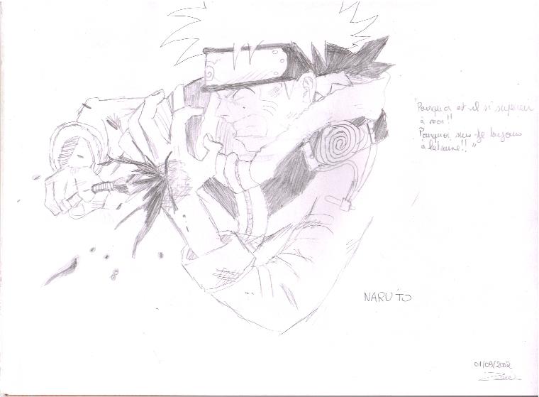 Fonds d'cran Art - Crayon Manga - Naruto naruto2