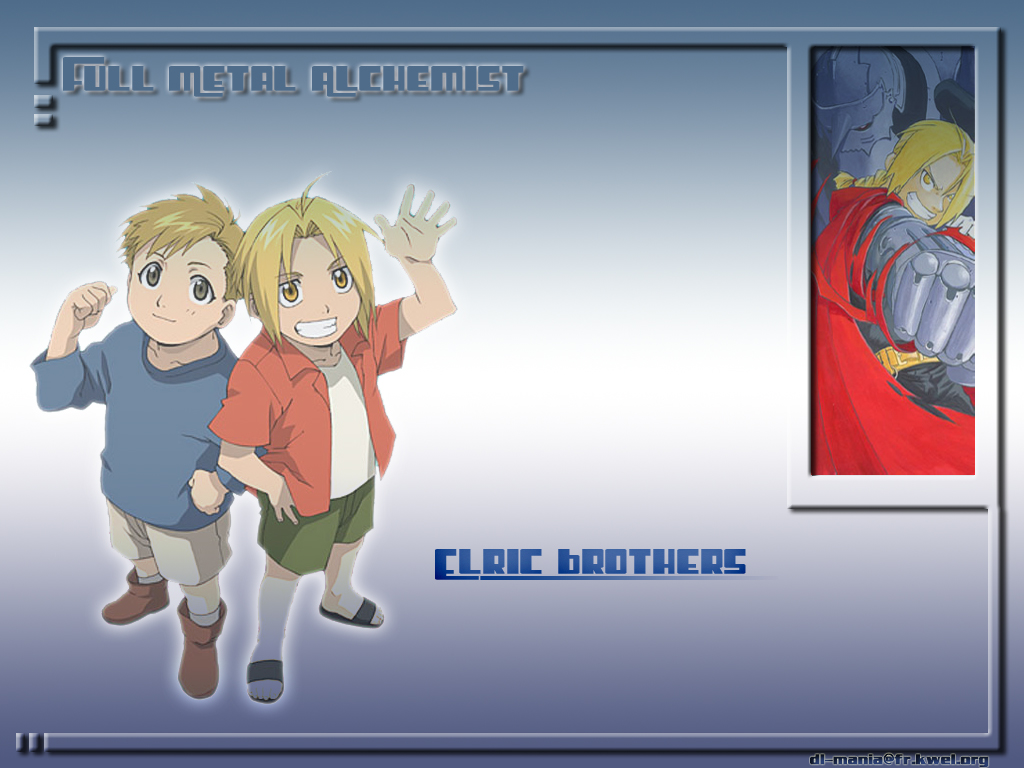 Wallpapers Cartoons Fullmetal Alchemist Les Frres Elric