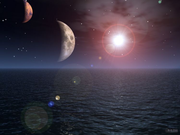 Wallpapers Digital Art 3D - Vue Another planet