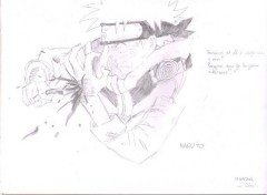 Fonds d'cran Art - Crayon naruto2