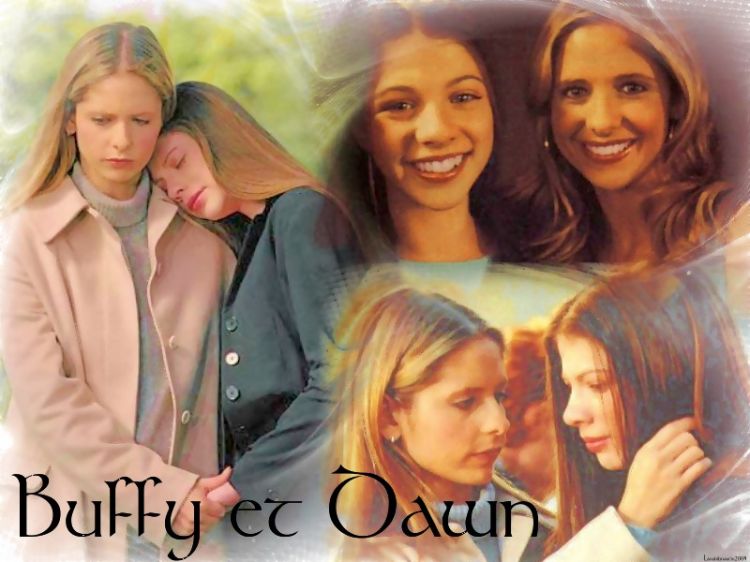 Fonds d'cran Sries TV Buffy Contre Les Vampires buffy et dawn2