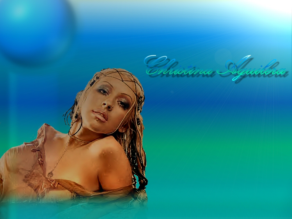 Wallpapers Music Christina Aguilera Turquoise Christina