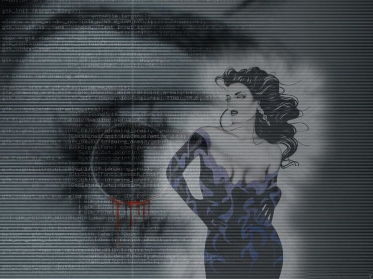 Wallpapers Digital Art Women - Femininity eyes love