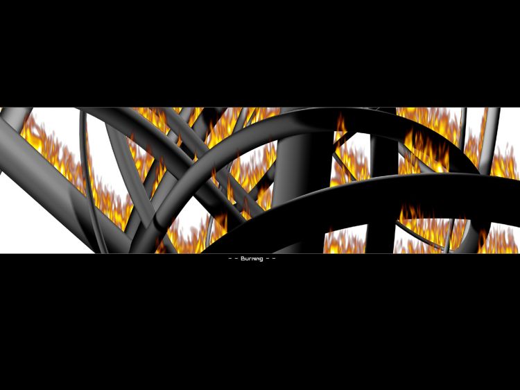 Fonds d'cran Art - Numrique 3D - Studio Max Burning