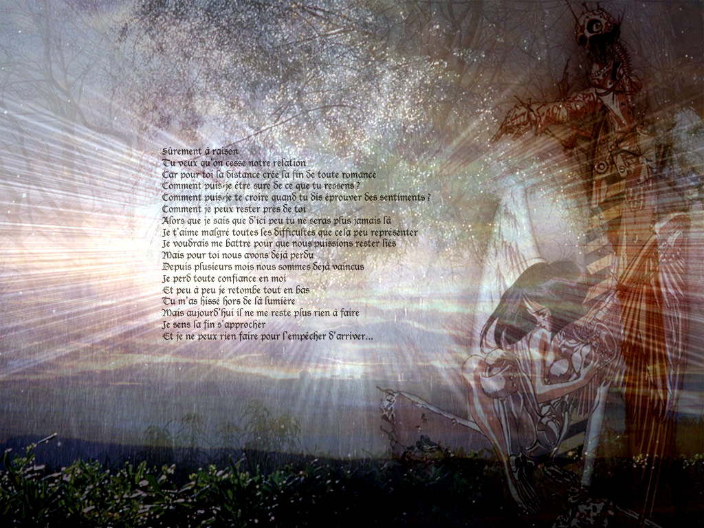 Wallpapers Digital Art Poetry - Texts Return to darkness ...