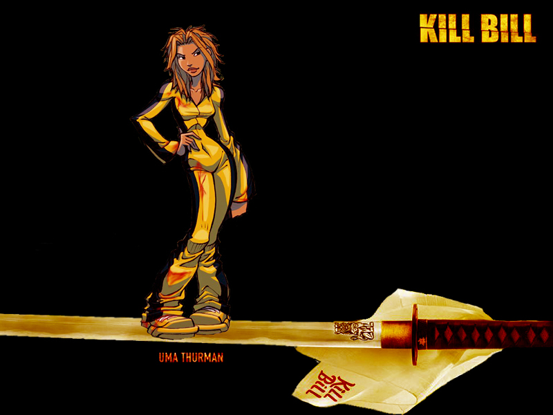 Wallpapers Movies Kill Bill Vol. 1 Black Mamba