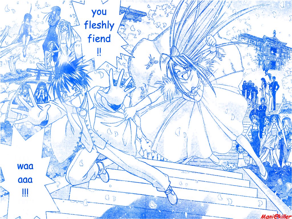 Fonds d'cran Manga Love Hina The End of the Love Hina