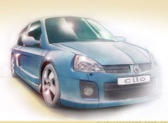 Fonds d'cran Voitures Clio sport