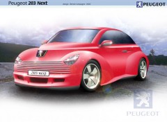 Fonds d'cran Voitures Concept-car retro-futuriste peugeot