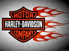 Wallpapers Motorbikes Harley Tribal Flaming