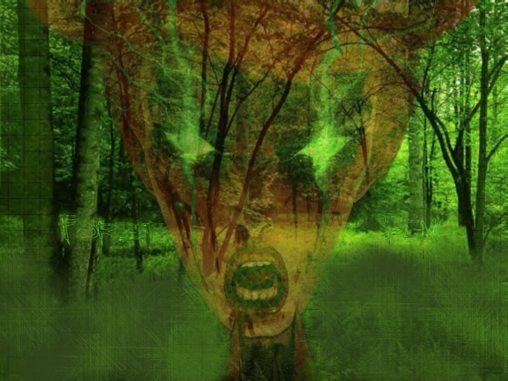 Wallpapers Fantasy and Science Fiction Demons - Hell Forest devil