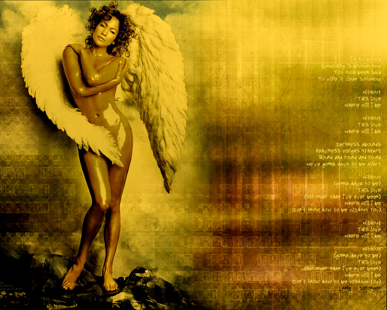 Wallpapers Digital Art Women - Femininity ANGE 2