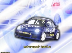 Wallpapers Cars Team Beetle Blue 'Cybersonic'