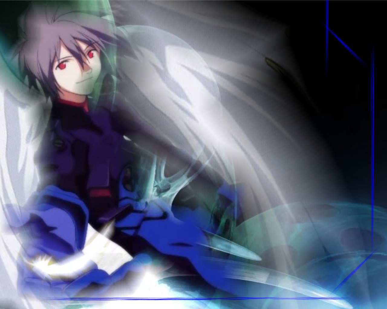 Wallpapers Cartoons Evangelion kaworu