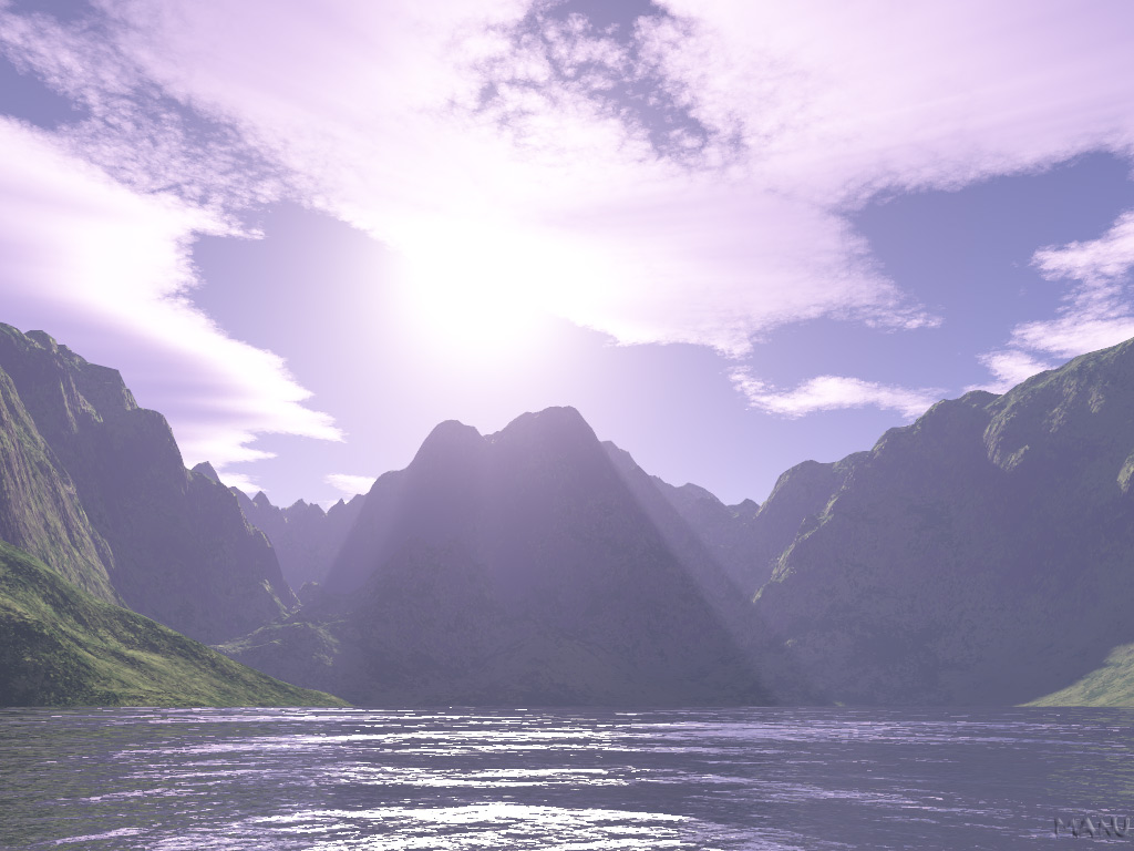 Wallpapers Digital Art 3D - Terragen Falasis