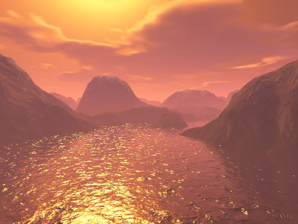 Wallpapers Digital Art 3D - Terragen Falasis 2