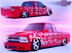 Fonds d'cran Voitures Pick up Lowrider