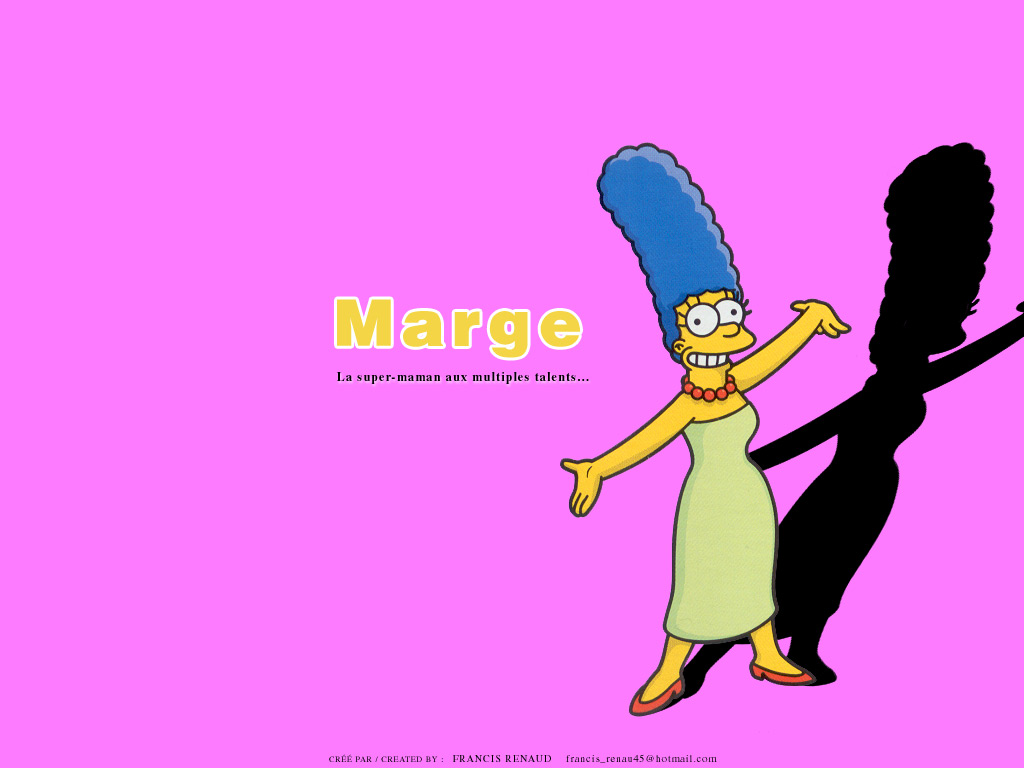 Fonds d'cran Dessins Anims Les Simpsons Marge