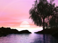 Wallpapers Digital Art coucher de soleil