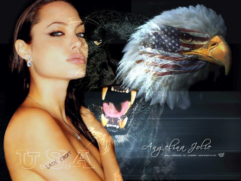 Wallpapers Celebrities Women Angelina Jolie est non rien !!!