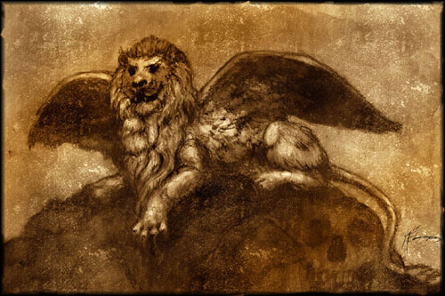 Wallpapers Digital Art Monsters Lion ail